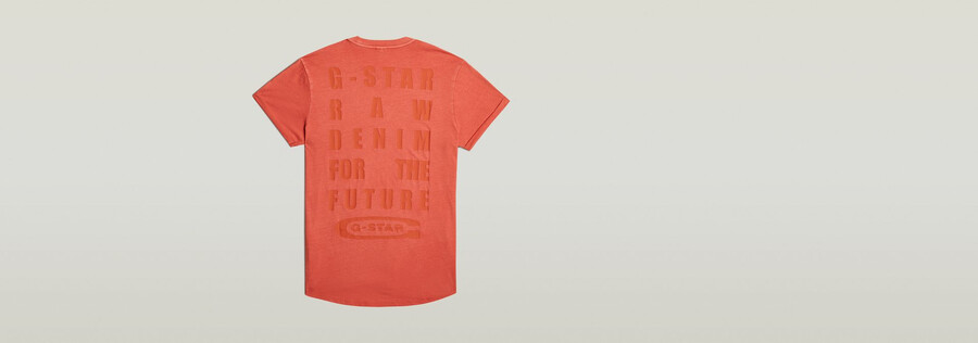t-shirt à imprimé graphique surteint pour cils