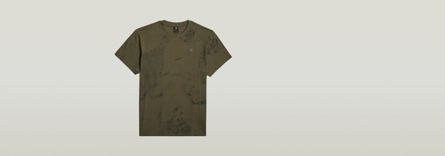t-shirt à imprimé intégral