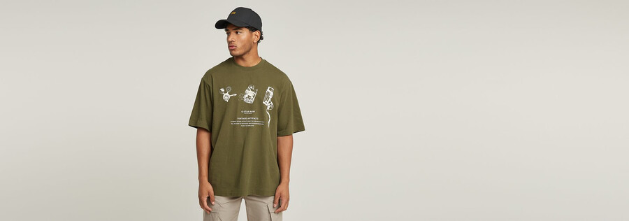 t-shirt boxy darchive