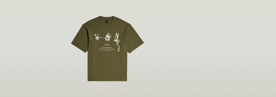 t-shirt boxy darchive