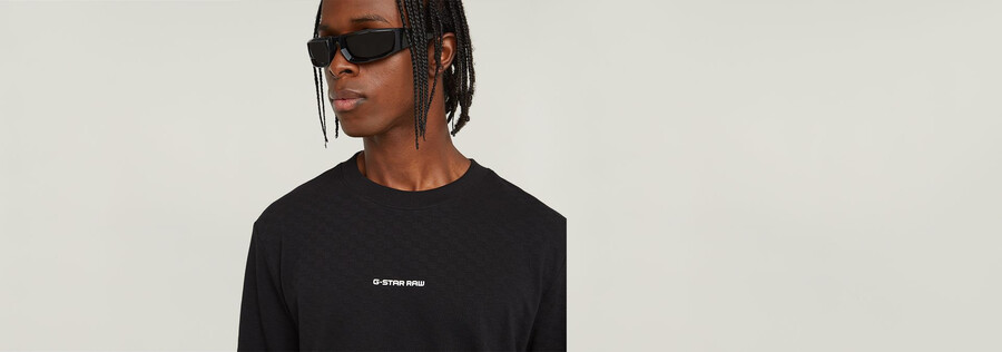 t-shirt à carreaux tweeter