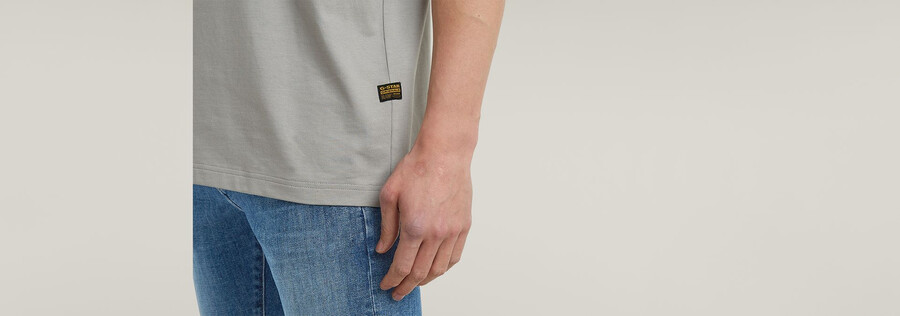 t-shirt boxy à logo old skool color shift