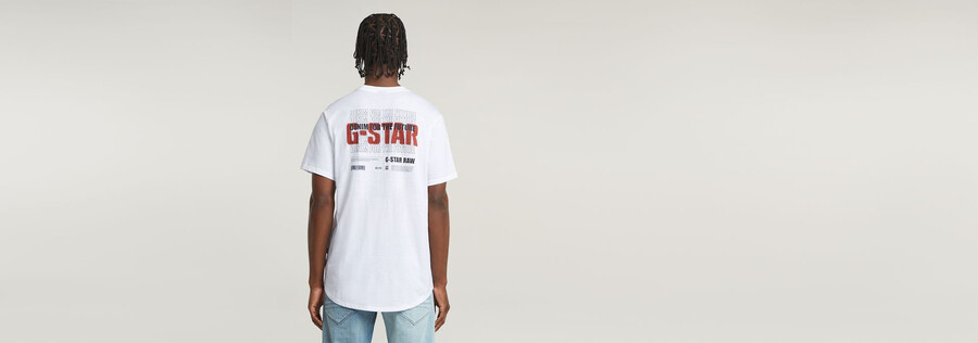t-shirt graphique lash back