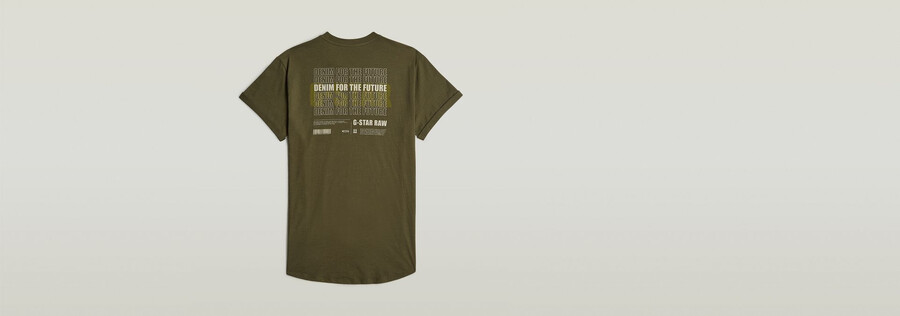 t-shirt graphique lash back