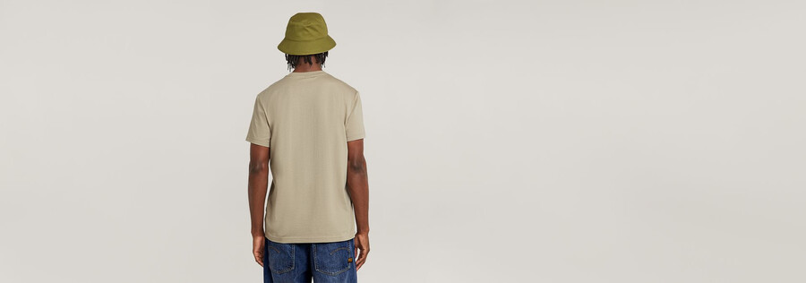 t-shirt à poche camouflage tissé shadow