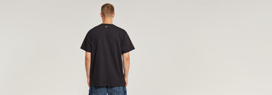 t-shirt ample à détails de couture