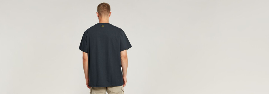 t-shirt ample à détails de couture