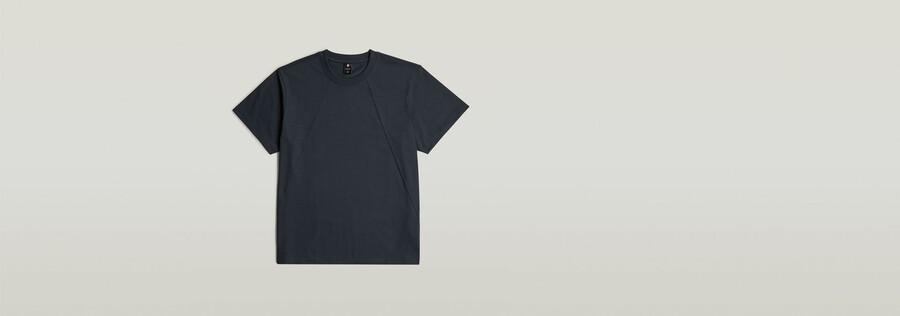 t-shirt ample à détails de couture
