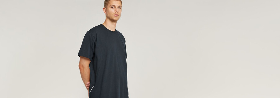 t-shirt ample à détails de couture