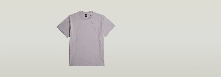 t-shirt ample à détails de couture