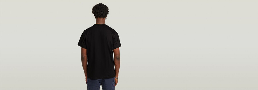 t-shirt ample à poche tissée dextérieur