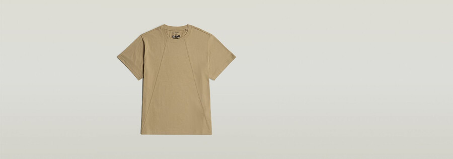 t-shirt ample à coupe trapèze