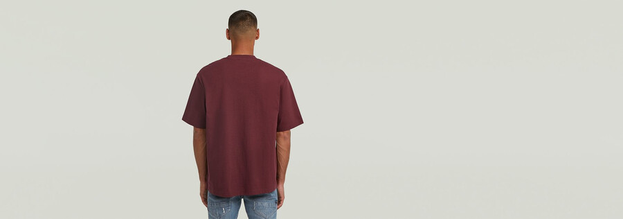 t-shirt à base carrée