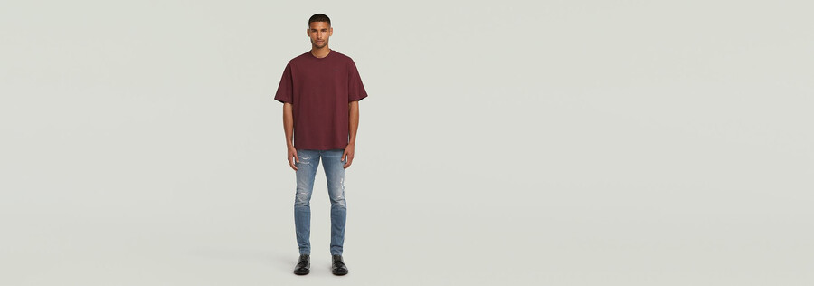 t-shirt à base carrée
