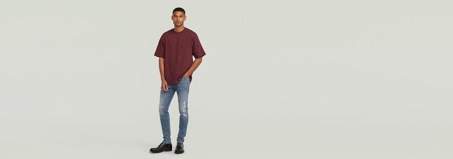 t-shirt à base carrée
