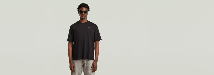 t-shirt à base carrée
