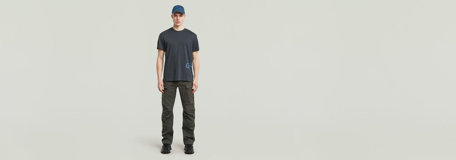 t-shirt graphique pulvérisé