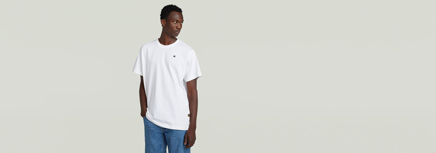 t-shirt ample avec impression photo au dos