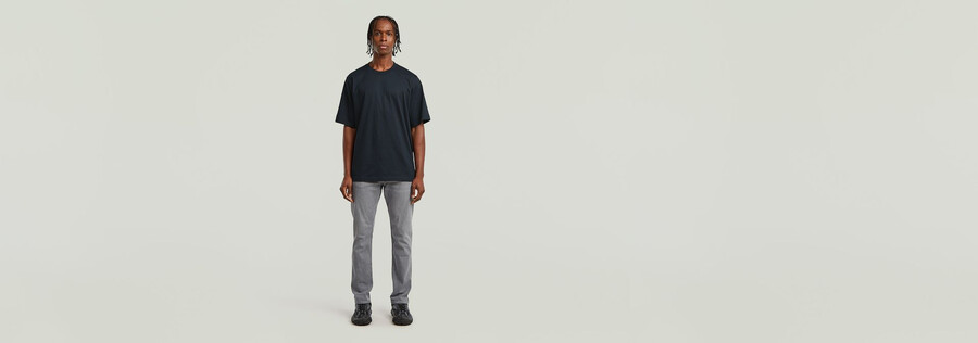 t-shirt ample et carré