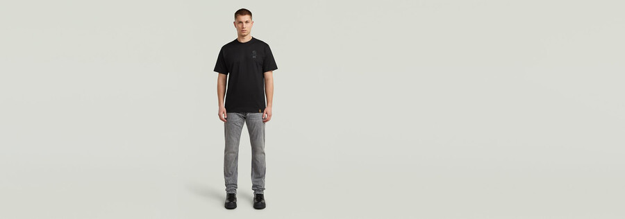 t-shirt graphique au dos