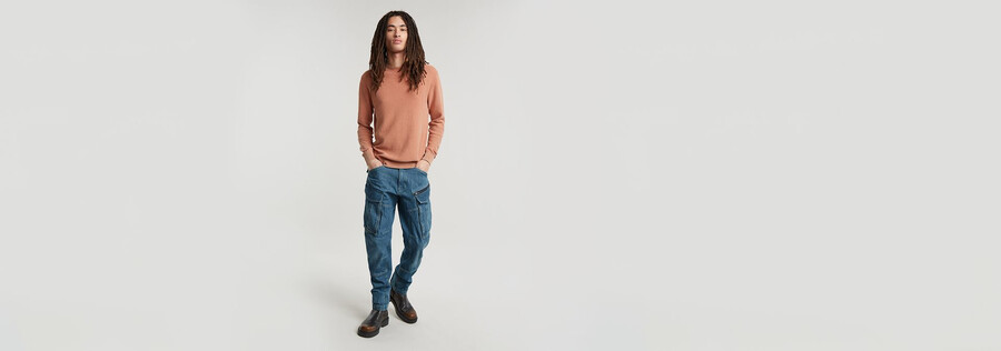 jean rovic zip regular tapered