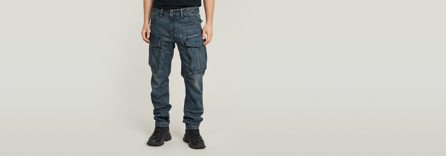 jean rovic zip regular tapered denim