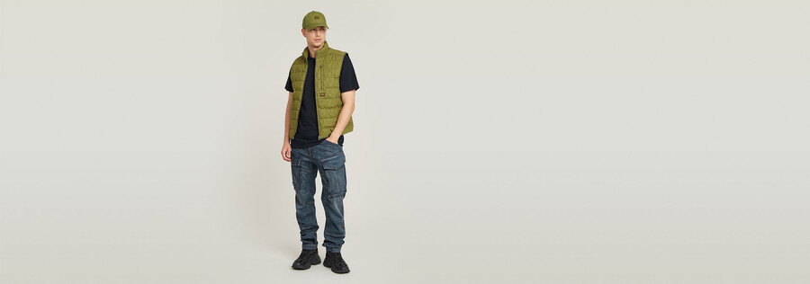 jean rovic zip regular tapered denim