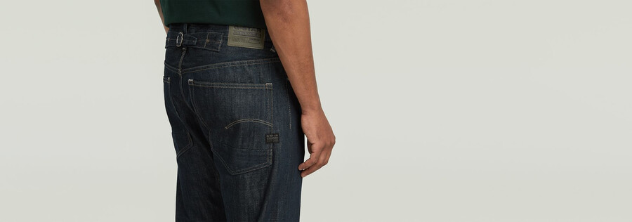 jeans us first cinch tapered neo raw