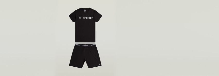 ensemble t-shirt et pyjama court
