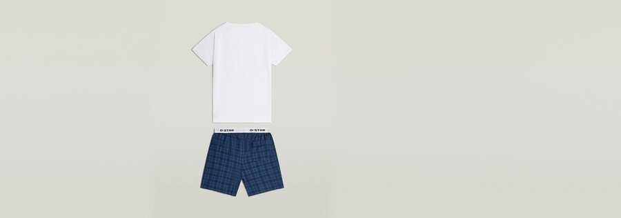 ensemble t-shirt et pyjama court