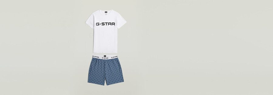 ensemble t-shirt et pyjama court