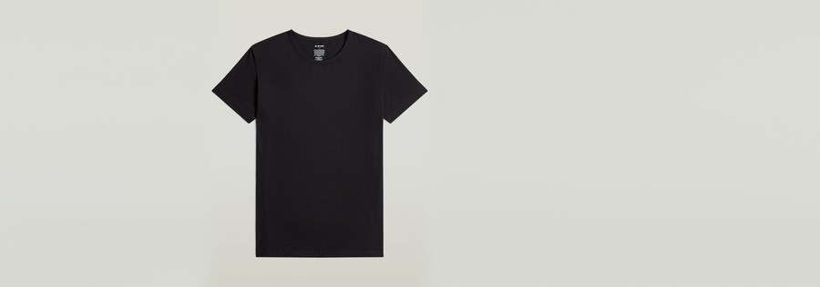 lot de 3 t-shirts col rond