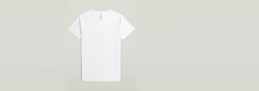 lot de 3 t-shirts col rond
