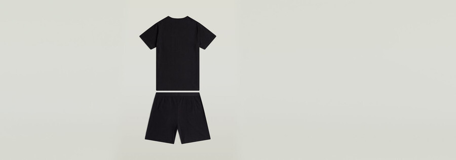 ensemble t-shirt et pyjama court